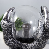 Плазменный шар &laquo;Рука ада&raquo; серый 12&times;12&times;18 см