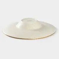 Тарелка фарфоровая для пасты Magistro Poursephona, 280 мл, d=29,4 см, цвет бежевый