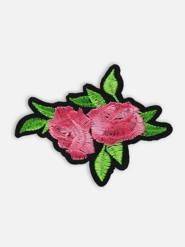 Термоаппликация &laquo;Цветы&raquo;, 7.5&times;5.5 см, разноцветная