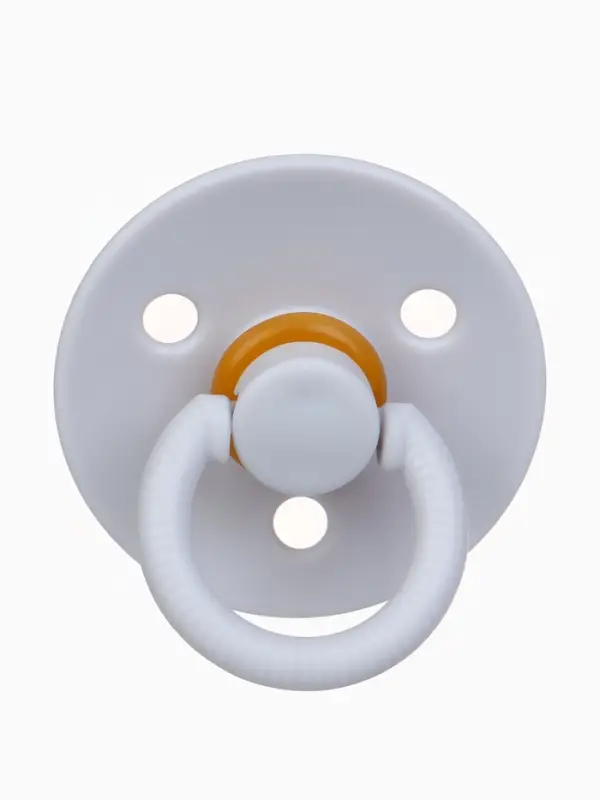 Набор классических пустышек, 2 шт., латекс, серо-синий/серый, в контейнере, от 0 мес., M&B   1088492