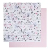 Бумага для скрапбукинга &laquo;Нежный возраст&raquo;, 30,5 х 32 см, 190 гм