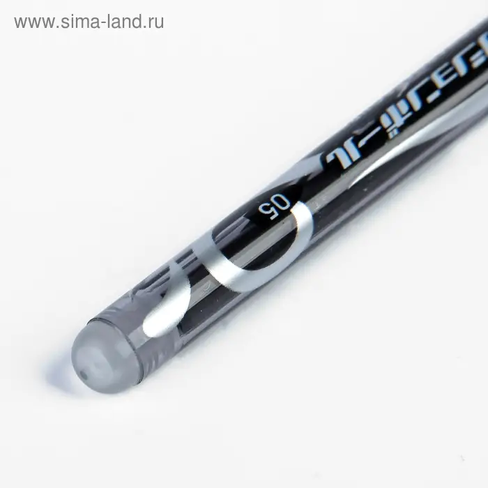 Ручка гелевая со стираемыми чернилами 0.5 мм, стержень чёрный, корпус тонированный