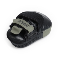 Лапы боксёрские изогнутые FIGHT EMPIRE, GEL-TECH, ПУ, чёрно-зелёные, пара Лапы боксёрские изогнутые FIGHT EMPIRE, GEL-TECH, ПУ, чёрно-зелёные, пара