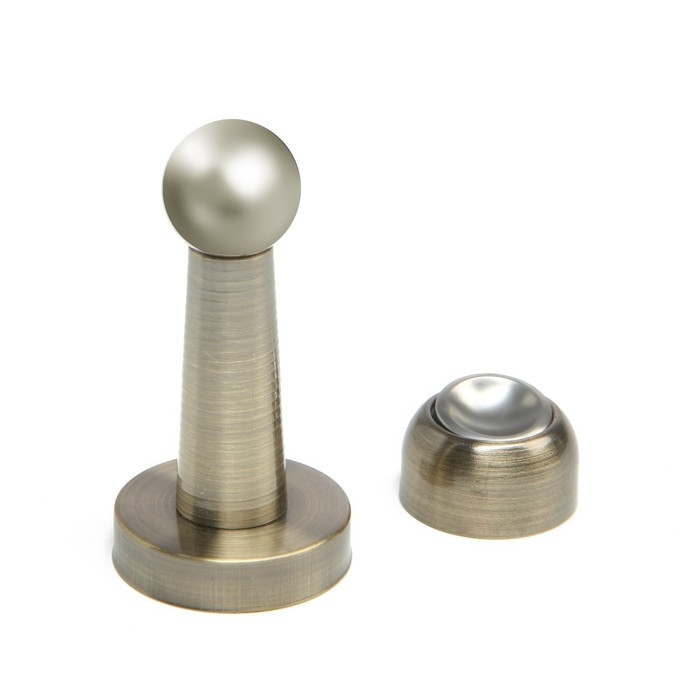 Упор дверной LOCKLAND, магнитный, цвет бронза Упор дверной LOCKLAND, магнитный, цвет бронза