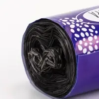 Мешки для мусора 30 л, ПНД, 10 мкм, 30 шт в рул, цвет черный