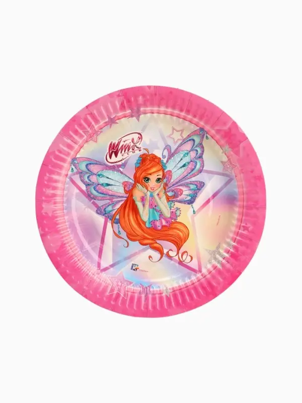 Тарелка одноразовая 18 см, набор 10 шт, ВИНКС