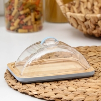 Маслёнка Heaven, 14&times;10&times;5 см, цвет МИКС