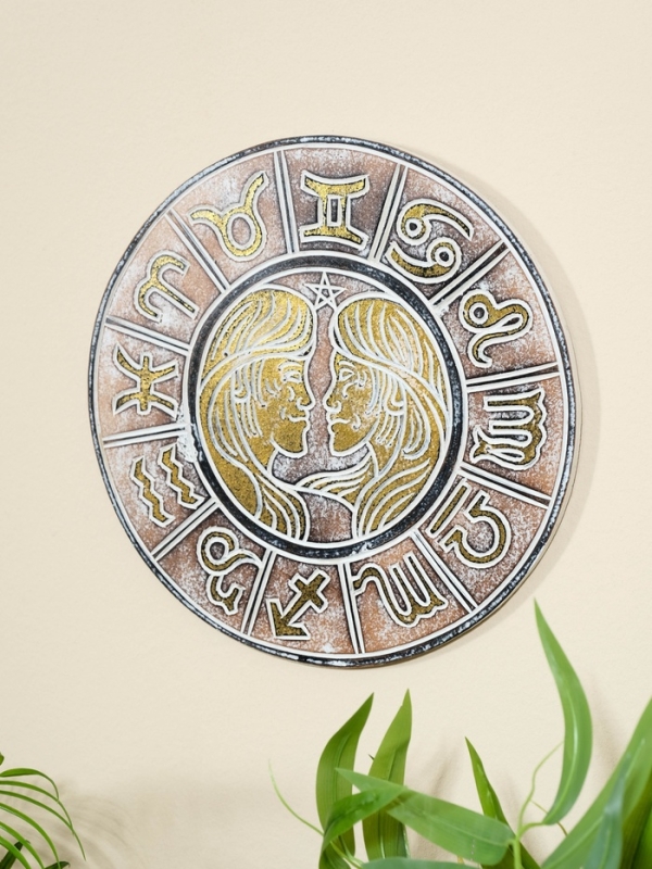 Панно резное МДФ "Близнецы", 30х30х2 см