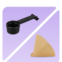 Портативная кофеварка-пуровер КТ-7575 - 0.35 л