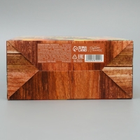 Коробка подарочная новогодняя складная &laquo;Зимние мандарины&raquo;, 16 х 23 х 7.5 см, Новый год