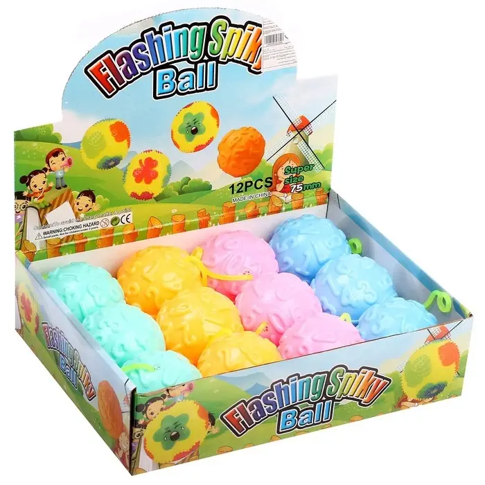 Мяч &laquo;Цифры&raquo;, световой, цвета МИКС