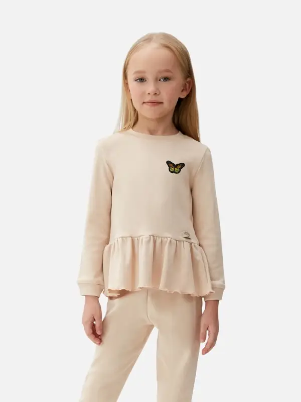 Термоаппликация &laquo;Бабочка&raquo;, 4.3&times;3 см, разноцветная