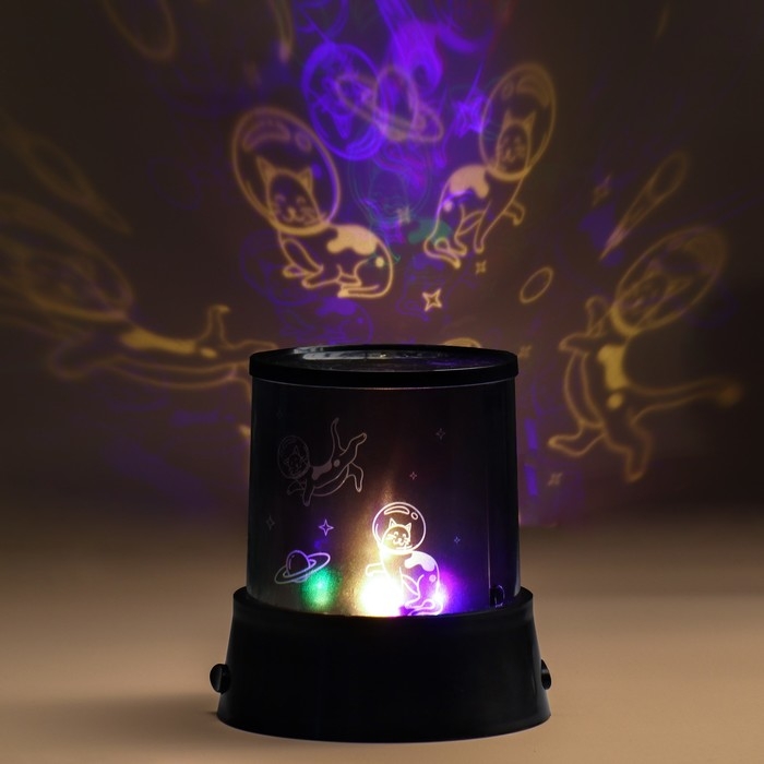 Ночник &laquo;Котята&raquo;, 11,7 х 10,8 см