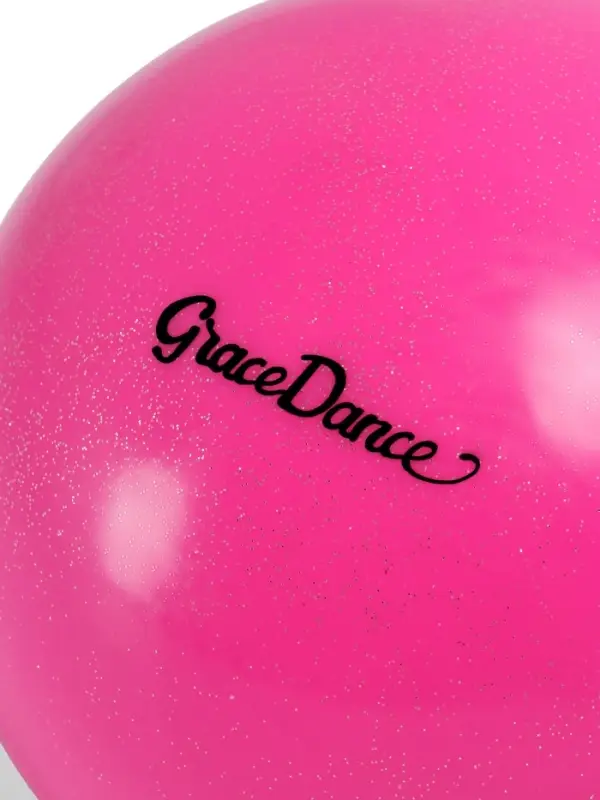 Мяч для художественной гимнастики Grace Dance, 15 см, розовый