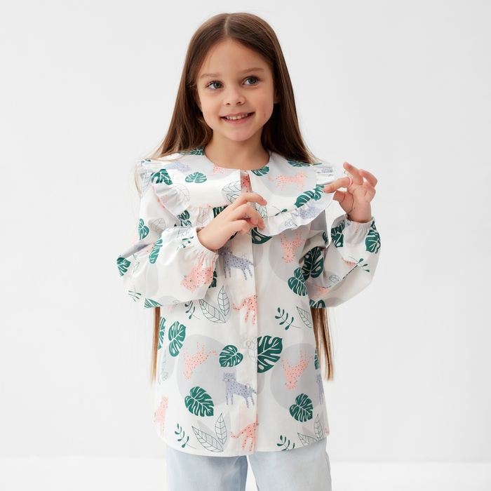 Рубашка детская KAFTAN "Леопард", р. 34 (122-128)