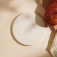 Пекарский камень SL Home &laquo;Вомеро&raquo;, d=20,6 см, толщина 1,5 см, цвет бежевый