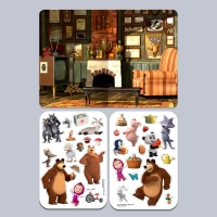 Магнитная игра &laquo;Развивающий&raquo;, Маша и Медведь