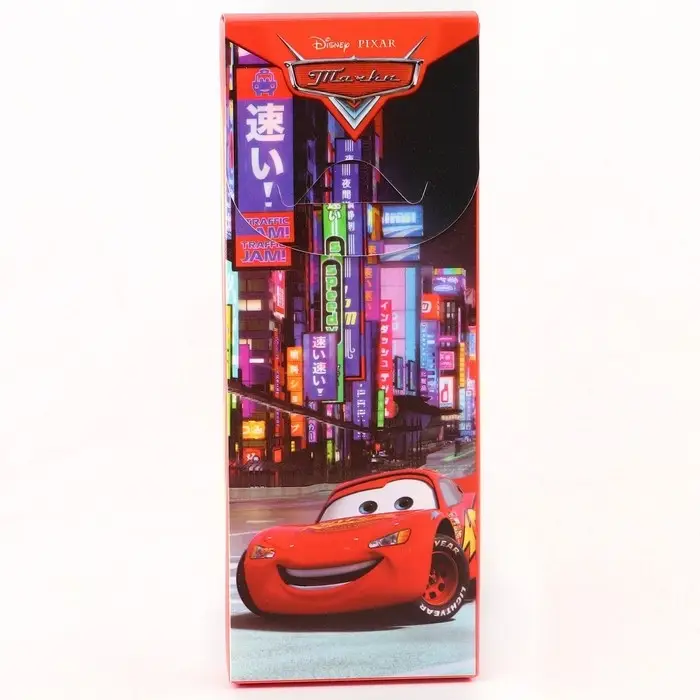 Пенал-футляр пластиковый, 75&times;195&times;25 мм, сборный, &laquo;Тачки&raquo;