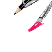 Циркуль металлический 115 мм, с чернографитным карандашом в пластиковом пенале, МИКС