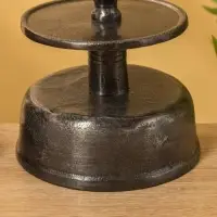 Подсвечник "Ретро серия Барселона" алюминий  13х13х15 см