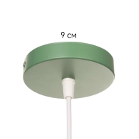 Светильник BayerLux "Олень" 1хE27 40Вт зеленый-белый 13х13х100 см