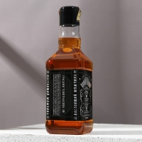 Подарочный набор мужской &laquo;Крутой мужик&raquo;: гель для душа во флаконе виски, аромат сандал и бергамот, 250 мл; успокаивающий гель для бритья 110 мл