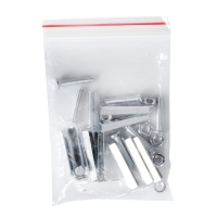 Накладки на педали Cartage, антискользящие, хром, набор 2 шт