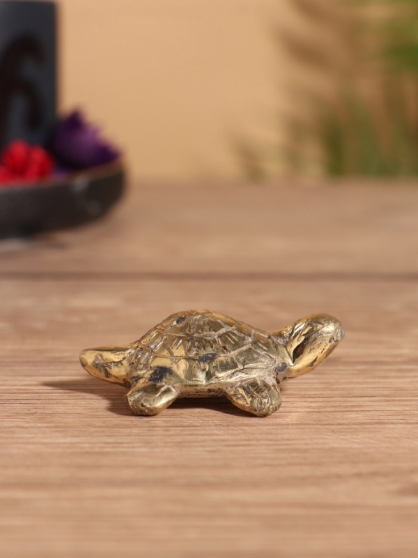 Сувенир бронза "Черепашка" 7х5х2 см