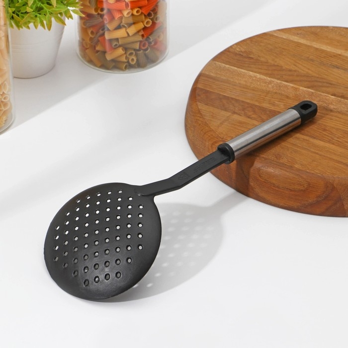 Шумовка Доляна &laquo;Антрацитовый блеск&raquo;, 30 см