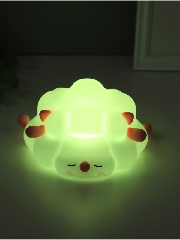 Ночник антистресс Ночник антистресс "Барашек" 2Вт LED RGB USB 13,8х16,5х8см