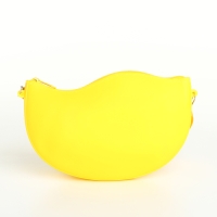 Сумка детская для девочки на молнии, цвет желтый Сумка детская для девочки на молнии, цвет желтый