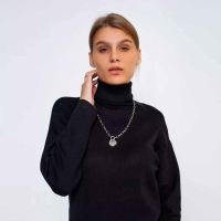 Платье женское, цвет чёрный, размер 48-50 (ONE SIZE) Платье женское, цвет чёрный, размер 48-50 (ONE SIZE)