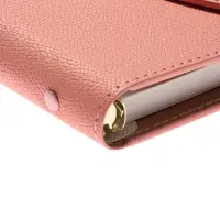 Органайзер на кольцах, A5, с клапаном, 80л, линия, к/зам, Розовый