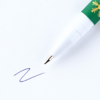 Ручка шариковая пластиковая софт-тач «Новый год: С Новым Годом!», синяя паста 0.7 мм Ручка шариковая пластиковая софт-тач «Новый год: С Новым Годом!», синяя паста 0.7 мм