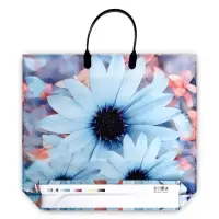 Пакет &laquo;Джерси&raquo;, полиэтиленовый с пластиковой ручкой, 37&times;33.5 см, 90 мкм