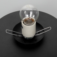 Светильник "Шар" 1хЕ27 черный 15х15х18см BayerLux