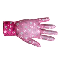 Перчатки нейлоновые, с ПВХ точками, размер 8, МИКС, &laquo;Цветы&raquo;, Greengo