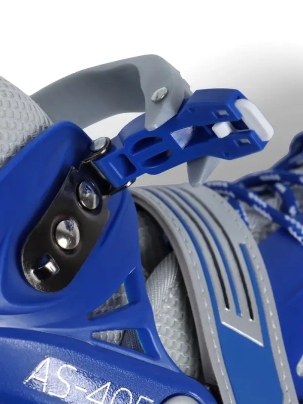 Коньки детские раздвижные BlackAqua, р. 26-29, для фитнеса, синие