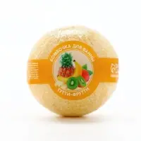 Бомбочка для ванны, 130 г, аромат тутти-фрутти, Кладовая красоты