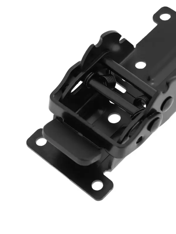 Кронштейн складной ТУНДРА ks001, 70х70 мм, цвет черный, набор 2 шт