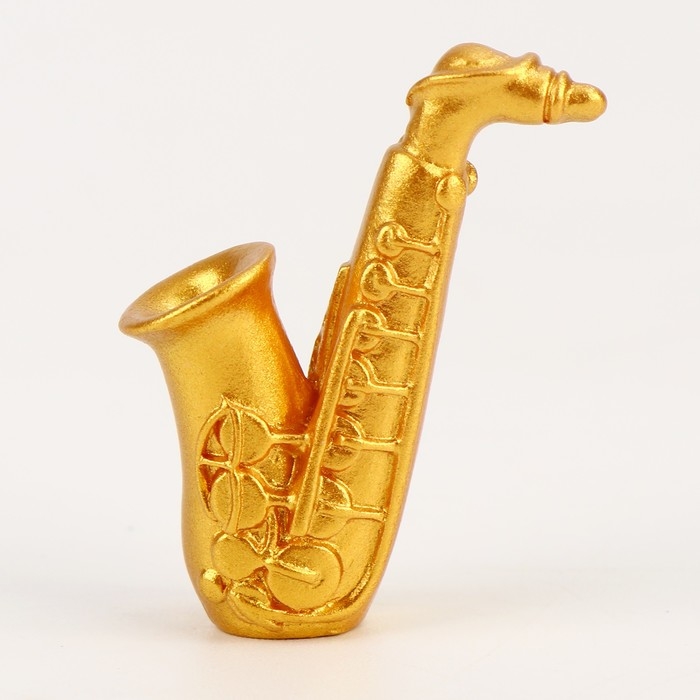 Миниатюра кукольная &laquo;Саксафон&raquo;, набор 2 шт., размер 1 шт. &mdash; 1 &times; 4 см