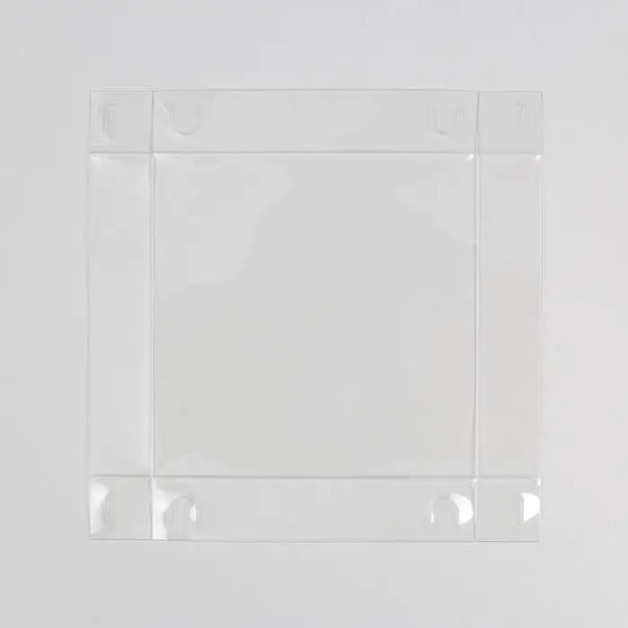 Коробка для кондитерских изделий с PVC крышкой &laquo;Золото&raquo;, 13 х 13 х 3 см