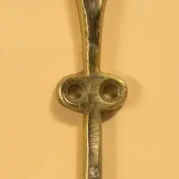 Крючок настенный &laquo;Весёлый Роджер&raquo;, 22&times;13.5&times;5.5 см, алюминий, золото