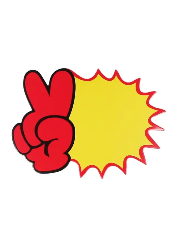 Набор 20 листов ценники-реклама, малые