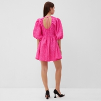 Платье женское с вырезом на спине MIST, размер M, розовое Платье женское с вырезом на спине MIST, размер M, розовое