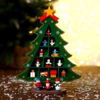 Новогодний сувенир &laquo;Ёлка с ячейками под подарки&raquo; 26 &times; 30 см