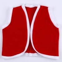 Карнавальный набор &laquo;Новогодний гномик&raquo;: жилетка и ободок, рост 92&ndash;104 см