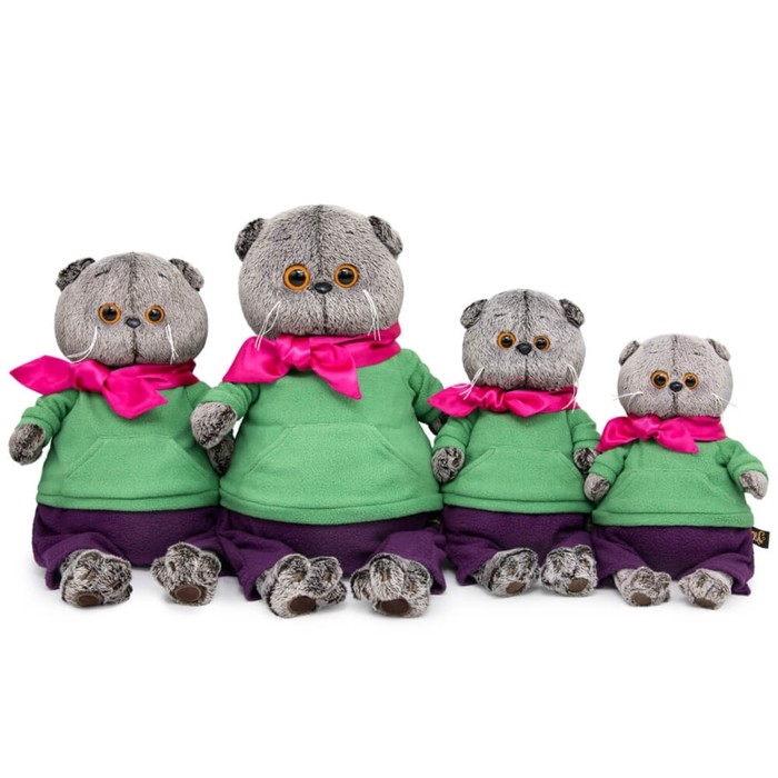 Мягкая игрушка &laquo;Басик&raquo;, в комплекте из флиса, 19 см