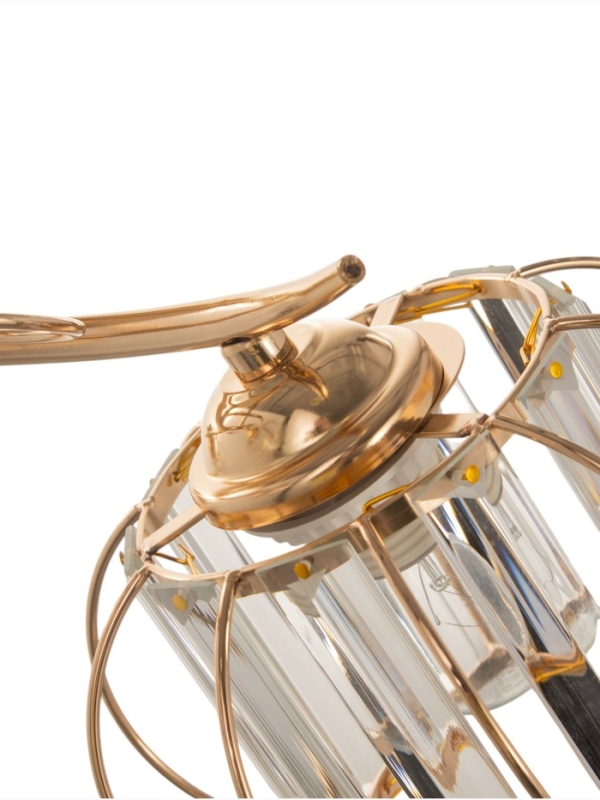 Люстра "Переливы" 3х40Вт Е27 золото