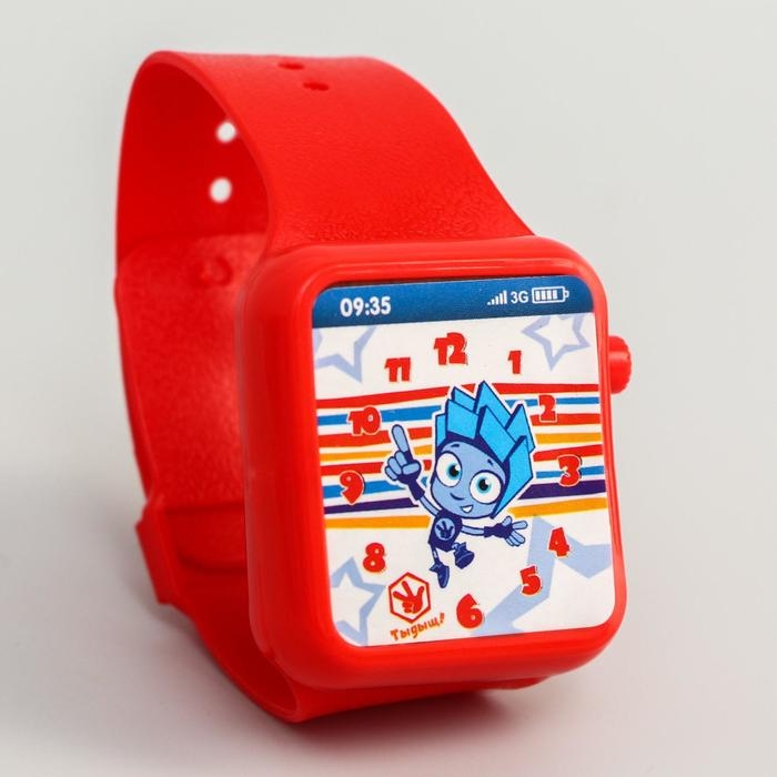 Часы музыкальные &laquo;Фиксики: Фикси-часики&raquo;, звук, работает от батареек